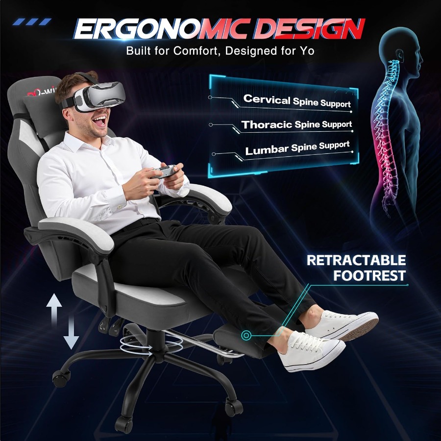 Gaming Chair for Adults with F - Massage 评论和价格