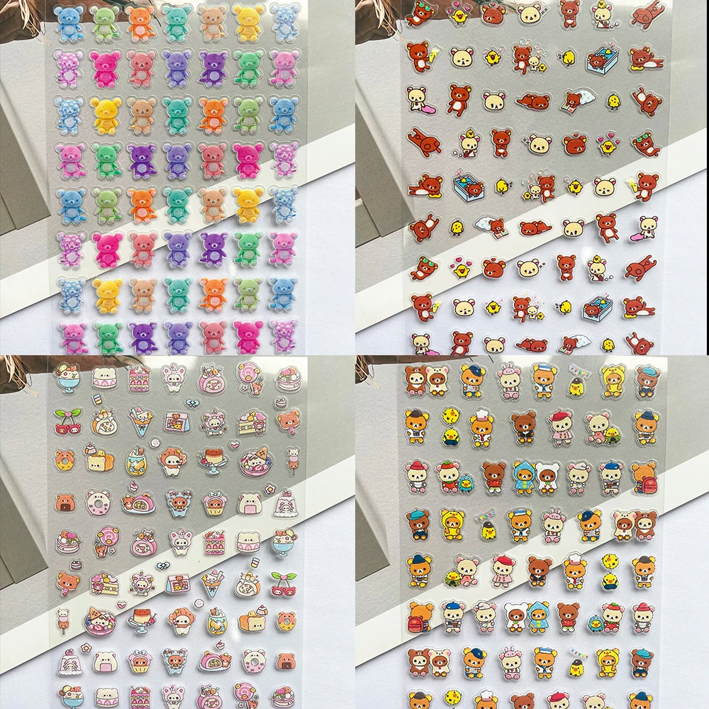 Pvc Super Mini Pink Rilakkuma  - Nail Art 评论和价格