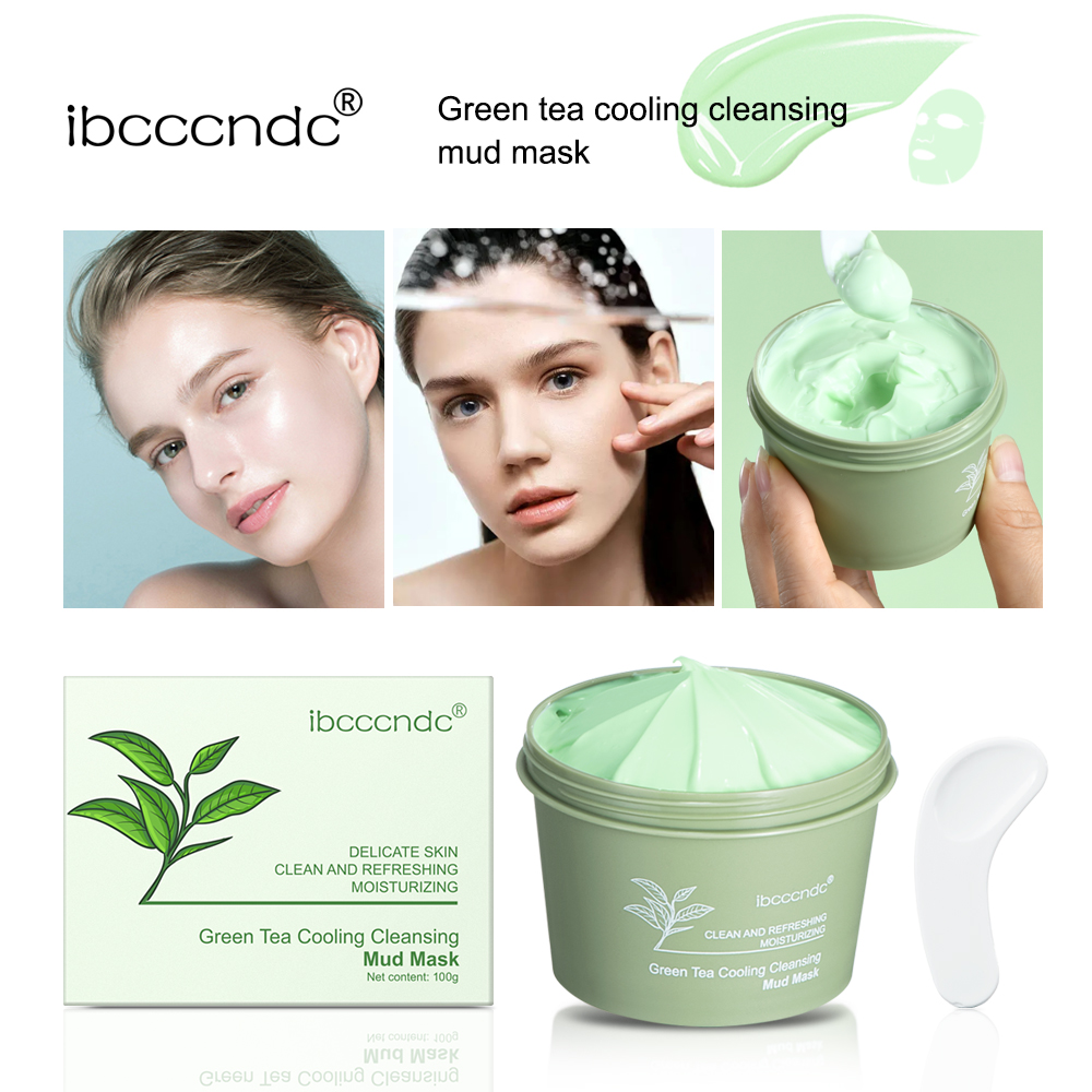 Green Tea Mud Mask Natural Ski - Green Tea Cleansing Clay Mask 评论和价格