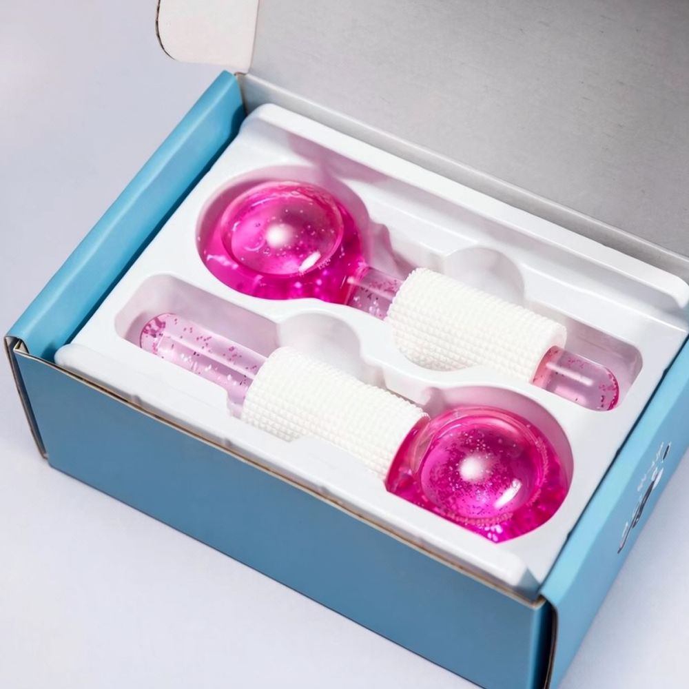 Cooling Globes For Face Massag - Face Ice Roller Puffiness 评论和价格