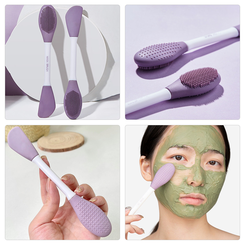 Dual-Head Silicone Face Mask B - Silicone Face Scrubber Electric 评论和价格