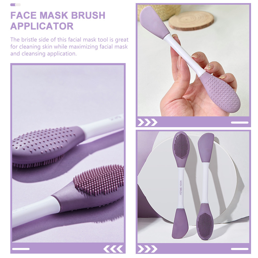 Dual-Head Silicone Face Mask B - Silicone Face Scrubber Electric 评论和价格