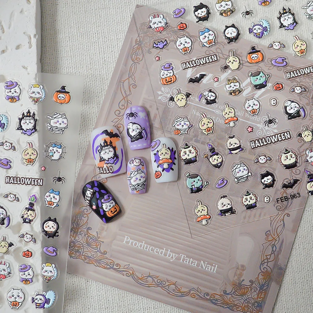 New Chiikawa 5D Embossed Nail  - Nail Art 评论和价格