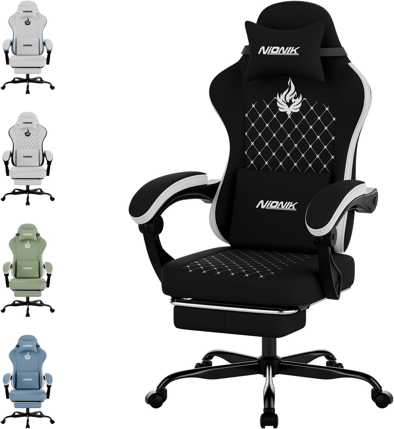 Gaming Chair with Massage,Ergo - Massage 评论和价格